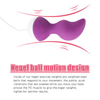 Vibrationsbälle Kegel-Übungsset mit Fernbedienung Wiederaufladbarer Beckenbodenmuskel-Trainer Erotikspielzeug für Frauen Hersteller