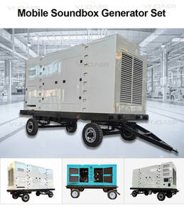 マンブラシレス同期無声磁気防音250kVAディーゼル発電機セットオープンタイプ100% 銅オルタネーター - Product Image 6