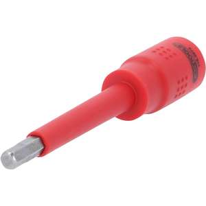 KS TOOLS Zócalo de broca aislado de 3/8 "para zócalo hexagonal, 6mm, 122 mm de largo - Product Image 1