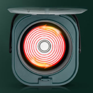 Cuisinière à <span class=keywords><strong>riz</strong></span> électrique numérique intelligente 1,2L 2L 200W 220V avec fonction de réservation intelligente et design carré - Product Image 5