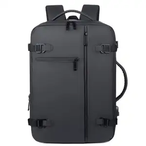 Waterproof Laptop Business Backpack With shoes Compartment & Usb Charging Port