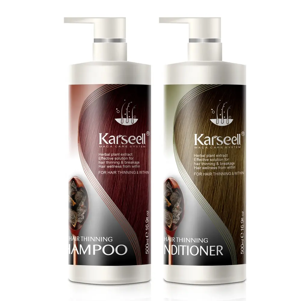 KARSEELL shampoo anti hair loss hair care set private label hair care products for black women