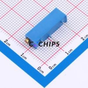 Resistencia Ajustable/Potenciómetro 3006P-203-LF, Componente de Orificio Pasante (THT)-3P, Resistencia de 6.5x4.9mm, 20kOhm, 10%, 750mW, 250ppm/ ℃ - Product Image 2