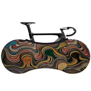 BC-1041, <span class=keywords><strong>cubierta</strong></span> de bicicleta elástica de impresión de piedra extraíble para interiores <span class=keywords><strong>cubierta</strong></span> de rueda de bicicleta de polvo protectora múltiple a prueba de polvo - Product Image 5
