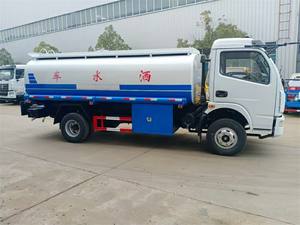 La mejor venta <span class=keywords><strong>Mini</strong></span> Left Hand Drive 8000L Camión cisterna <span class=keywords><strong>de</strong></span> agua 8ton Pequeño camión Bowser <span class=keywords><strong>de</strong></span> agua para la venta - Product Image 4