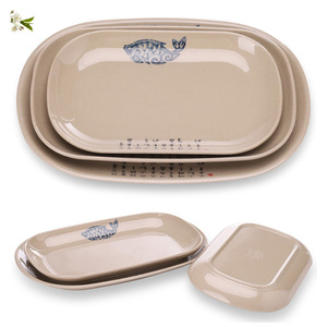 Assiette à nouilles en mélamine imitation porcelaine A5, assiette à légumes pour fondue, assiette à sushi, assiette à snacks, vaisselle en plastique pour restaurant - Product Image 1