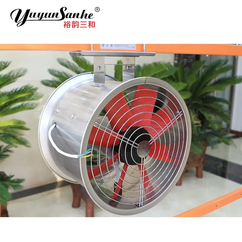Ventilador de alta presión para agricultura, extractor de ventilación