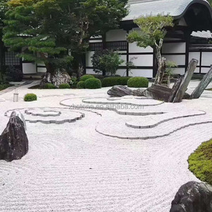 หินกรวดขัดเงาสีขาวธรรมชาติสำหรับตกแต่งสวนกลางแจ้ง วางพื้น ปูทางเดิน ขาย - Product Image 5