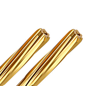 Alesatore a spirale a gambo dritto ad alta velocità in acciaio al cobalto M35/M42 per alesatore a spirale ad alta precisione per alesatura di precisione in metallo. - Product Image 4