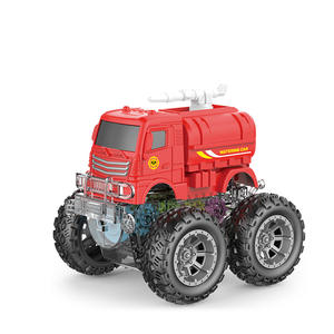 Modelo de coche ligero de juguete con agua, juguetes de coche extraíble, vehículo móvil, camión de bomberos, modelo de <span class=keywords><strong>Taxi</strong></span>, Mini coches para niños, juguetes para niños, regalo para niños - Product Image 1