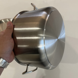 Vente en gros d'usine, marmites en acier inoxydable 24/26/28/30/34 cm, grand stock, cuisine commerciale, casseroles, ustensiles de cuisine, marmites - Product Image 6