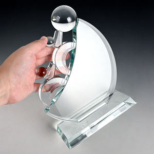 Shining Customized Team <strong>Unity</strong> Crystal <strong>Award</strong> Team Trophy <strong>Award</strong> Trophy Crystal Championship Trophy Meeting Gift - Product Image 4