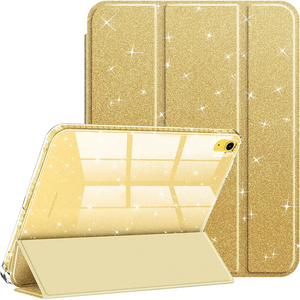 เคสแท็บเล็ตหนังกลิตเตอร์แบบพับได้พร้อมแม่เหล็กสำหรับ iPad 10 Air 7 8 9 Gen 6 10 เคสใสสำหรับ iPhone 9 A16 11 Pro ขนาด 11 นิ้ว - Product Image 4