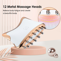 Haute qualité usage domestique visage cou levage rouleau peau raffermissant masseur Anti-rides microcourant dispositif de tonification du visage