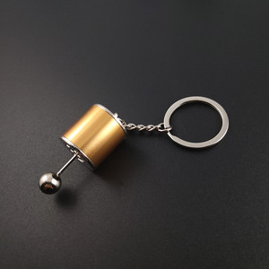 Produttore Professionale di Portachiavi Personalizzati a Forma di Leva del Cambio, Portachiavi in Metallo con Ingranaggi Mobili per Modifica Auto - Product Image 6