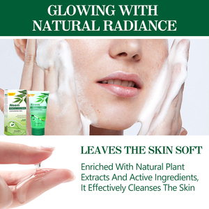 <span class=keywords><strong>Neem</strong></span> mặt làm sạch Gel với squalane thực vật tự nhiên mặt chăm sóc nhẹ nhàng làm sạch kiểm soát dầu chất tẩy rửa mặt rửa cho mụn - Product Image 4