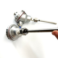 Sonde de température industrielle en acier inoxydable RTD PT100 à l'intérieur de la vis Thermocouple du capteur de température de type K