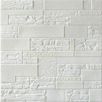 Nouveau design 3d Carrelage mural Décoration Design 3d Brique Pe Mousse Papier peint/panneau mural/autocollant Décoration intérieure