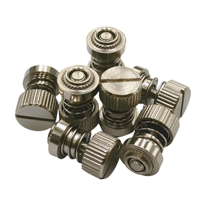 Vis à panneau captive avec écrou à ressort pour meubles et bâtiments métalliques, service de fabrication CNC personnalisé, acier inoxydable, démonté - Product Image 1