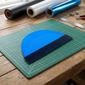 Herramienta Industrial para Tintado de Ventanas de Automóviles, Cuchilla Curva con Mango de Plástico, Grosor de 1.2 mm, Adhesivo de Vinilo Personalizable - Product Image 3