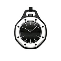 Montre de poche octogonale co-marquée AP, mouvement à quartz, design personnalisable inspiré de la dopamine, en plastique polyuréthane