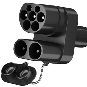 Yeni CCS2 NACS CCS1 Elektrikli Araç Adaptörü 250A AC+DC EV Şarj Cihazı GBT Fiş Giriş Çıkış Konnektörleri Avrupa Standardı J1772 Tesla - Product Image 5