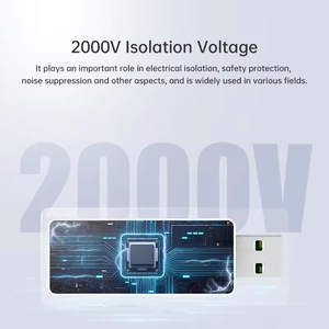 โมดูลแยกสัญญาณ ALIENTEK HUB23 USB 2.0, ชิปป้องกันการแยกโฟโตอิเล็กทริกแบบออปโตคัปเปลอร์อุตสาหกรรมความเร็วสูง 480Mbps - Product Image 3