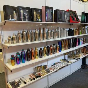 Camol Custom Cocktail Shaker Set barista Kit strumenti da Bar accessori fai da te in acciaio inox e vetro Shaker - Product Image 2