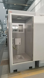 WC Mobile portatile esterno camera doppia contenitore prefabbricato due in uno per campeggio o situazioni di emergenza - Product Image 2