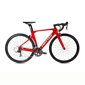 Bicicleta de Carretera Twitter 700c con Cuadro de Carbono, Horquilla Rígida, Bicicleta de Carreras Ligera - Product Image 4