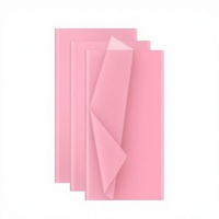Carta Velina Rosa Chiaro Creavvee per Decoupage, 60 Fogli 35x50cm, per Natale, Festività, Compleanni, Tutte le Occasioni, Confezioni Regalo