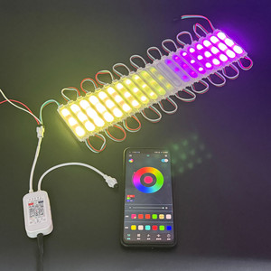2811ic pixel 5050rgbic mô-đun LED ánh sáng DC <span class=keywords><strong>12V</strong></span> 24V 1 Wát 86*19 Mét 3 đèn Led IP65 rgbic địa chỉ LED <span class=keywords><strong>MODULE</strong></span> cho quảng cáo dấu hiệu - Product Image 3