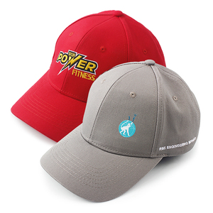 Wholesale Two Tone Hat Cotton Cap Sports Fans Cap Custom Logo Promotional Advertising Hats & Caps
