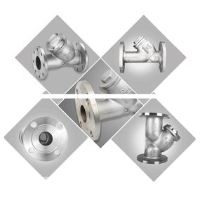 Nouveau filtre industriel à haute pression en acier inoxydable SS304 SS316 CF8, type Y, DN250, à brides, pour eaux usées chimiques - Product Image 5