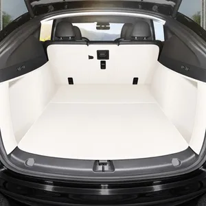 <span class=keywords><strong>Tapis</strong></span> de Coffre <span class=keywords><strong>Sur</strong></span> <span class=keywords><strong>Mesure</strong></span> en Cuir Véritable Durable <span class=keywords><strong>pour</strong></span> Tesla Modèle Y, Accessoire Intérieur de <span class=keywords><strong>Voiture</strong></span> <span class=keywords><strong>pour</strong></span> Coffre Arrière et Rangement - Product Image 5