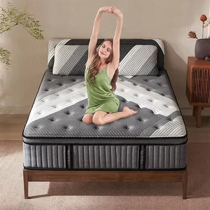 Vente en gros de matelas pour lit simple premium offerts à des prix abordables par un fabricant de qualité supérieure