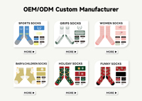 3 Paires/Set Boîte Cadeau Nouveauté Vente en Gros Personnalisée Happy Creative Unisex Crew Funny Donut Chaussettes pour Cadeau