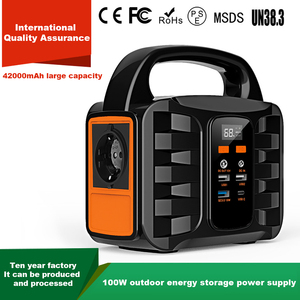 Generador <span class=keywords><strong>Solar</strong></span> portátil de 100W, 155Wh, 11,1 V, batería de almacenamiento de energía, controlador MPPT para teléfonos móviles, Panel plano, Camping, coche Fi - Product Image 4