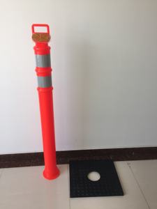反射PEプラスチック道路交通コーン警告デリネータポスト安全ボラード - Product Image 2