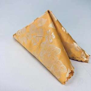 Serviettes <span class=keywords><strong>de</strong></span> <span class=keywords><strong>table</strong></span> en tissu polyester jacquard damassé <span class=keywords><strong>pour</strong></span> restaurants et mariage - Product Image 4