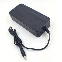 Chargeur de batterie au lithium pour scooter/vélo électrique 42V-67.2V 1A-8A, prise universelle ignifuge, certifié CE/ETL, éclairage LED, garantie 3 ans