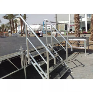 Aluminium Draagbare Podium Platform Podium Met Trappen