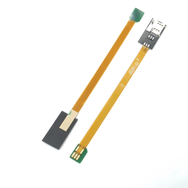 YKT Waterproof Dual Nano SIM to Micro SIM Extender PCB Card for Automotive Use