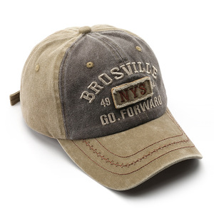 Cappellino da Baseball in poliestere regolabile Unisex all'ingrosso con Logo ricamato personalizzato a 6 pannelli cappelli da Baseball - Product Image 3