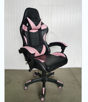 Chaises de jeu de haute qualité en cuir pas cher pc racing bureau LED computer Gaming chaises avec repose-pieds