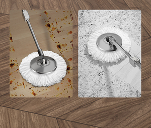 Tay Cầm Thay Thế Cây Lau Nhà Bằng Thép Không Gỉ <span class=keywords><strong>Spin</strong></span> 360 Độ - Product Image 5