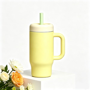 <span class=keywords><strong>Mug</strong></span> <span class=keywords><strong>isotherme</strong></span> de haute <span class=keywords><strong>qualité</strong></span> avec couvercle à paille, bouteille d'eau en acier inoxydable à double paroi, gourde de voyage, gobelet pour enfants, école - Product Image 6
