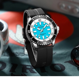 Montre-bracelet à quartz pour homme CURREN 8448, grand cadran de 44 mm, sportive, étanche, simple, avec aiguilles lumineuses - Product Image 3