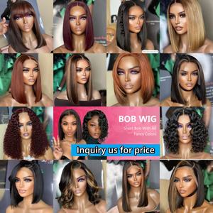 Vente en gros perruques de <span class=keywords><strong>cheveux</strong></span> humains Lace Front Lace Wig perruque de <span class=keywords><strong>cheveux</strong></span> brésiliens grande fermeture transparente partie latérale perruque pré-plumée pour les femmes - Product Image 6