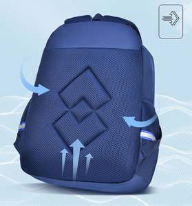 Lot de 2 sacs à dos orthopédiques pour écoliers, avec trousse à crayons, adaptés aux élèves de la 1re à la 6e année - Product Image 2